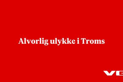 Alvorlig ulykke i Troms