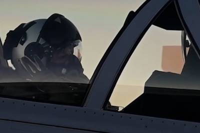 Her flyr kronprinsessen jagerfly