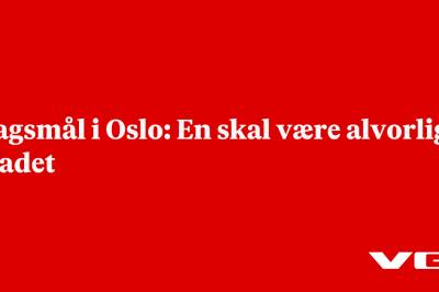 Slagsmål i Oslo: En skal være alvorlig skadet