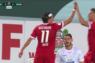 Fabian Reese setter 3-3 mot VSG Altglienicke