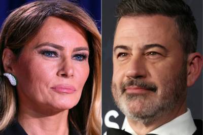 Melania Trump hardt ut mot Jimmy Kimmel