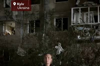 Storstilt rakettangrep mot Kyiv