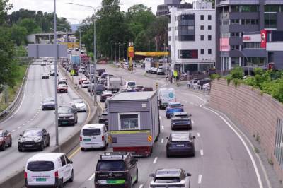 Advarer mot ekstra lange køer på E18 inn mot Oslo 