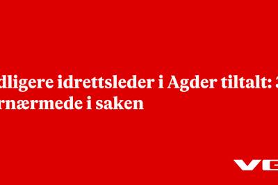Tidligere idrettsleder i Agder tiltalt: 39 fornærmede i saken