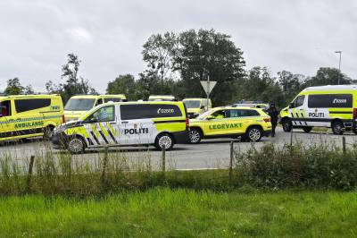 Massiv utrykning i Time: Melding om alvorlig voldshendelse