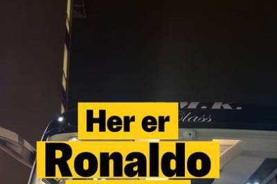 Her er Ronaldo på plass