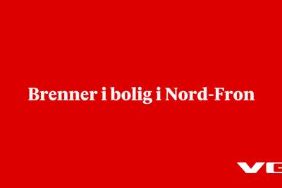 Brenner i bolig i Nord-Fron
