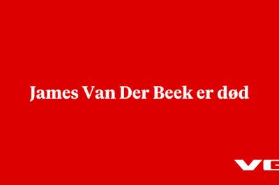 James Van Der Beek er død