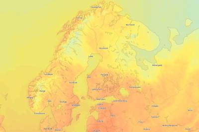Værkartet snus på hodet: Varsler over 20 grader flere steder