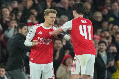 Ødegaard tilbake i sterk Arsenal-seier
