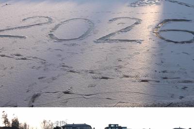 Ein kald start på det nye året: – Det er betre enn når det regnar