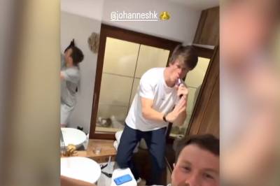 Klæbo og Iversen showet med dans