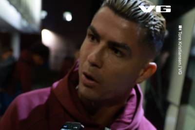 Ronaldo er i Norge.