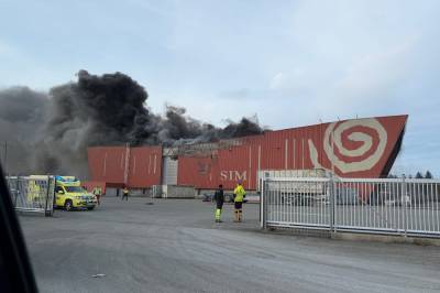 Brann hos miljøverk på Stord