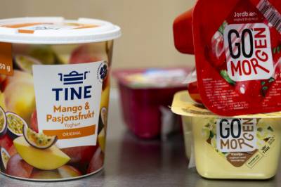 Salget av yoghurt til himmels i Norge