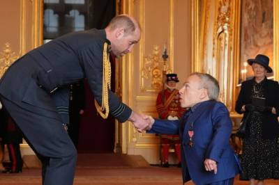 Møtte prinsen med mysterie-kvinne