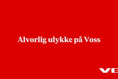 Alvorlig ulykke på Voss