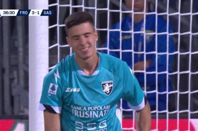 Thorstvedt med mål mot Frosinone Calcio