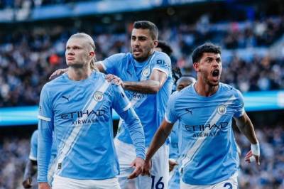 Guardiola rett og slett digger Haalands feiring!