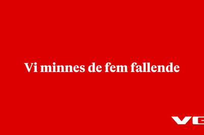 Vi minnes de fem fallende