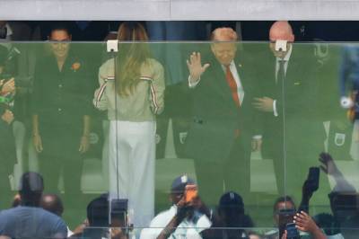 Trump på plass