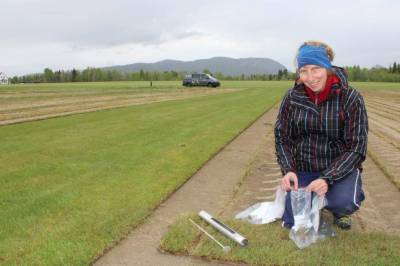 Hvor mye matjord går tapt for å lage ferdigplen?