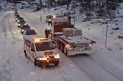 Hardangervidda stengt etter ulykke