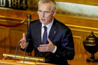 Jens Stoltenberg holder finanstale
