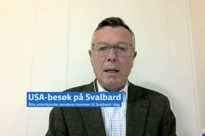 Topp-politikere fra USA besøker Svalbard