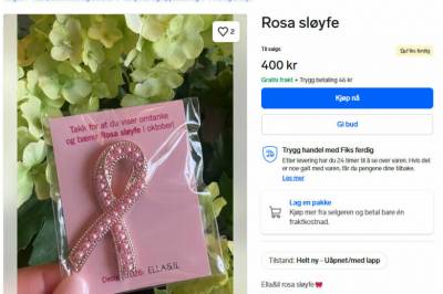 Videreselger Rosa sløyfe: – Håper de ikke gjør det for egen vinning