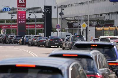 Russisk bensin dekker kun 65 prosent av landets behov etter angrep