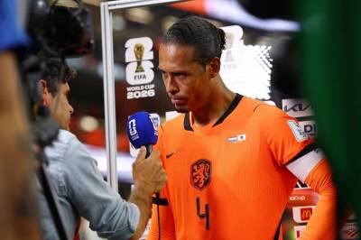 Van Dijk ut mot VM-pausene