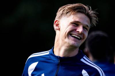 Der kom oppturen for David Møller Wolfe!