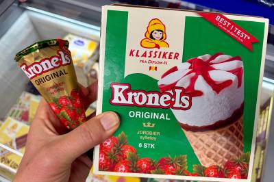 Uvanlig pris på Diplom-Is: Krone-is til nesten en krone