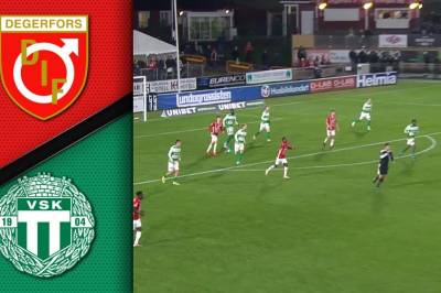 Se høydepunktene fra Degerfors - Västerås