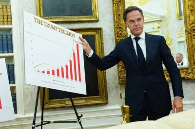 Nato-sjefen løfter frem «Trump trillionen»