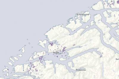 Lynnedslag kan ha ført til husbrann i Molde