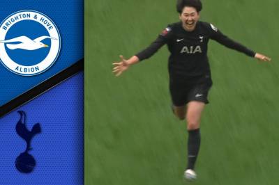 Se høydepunktene fra Brighton - Tottenham