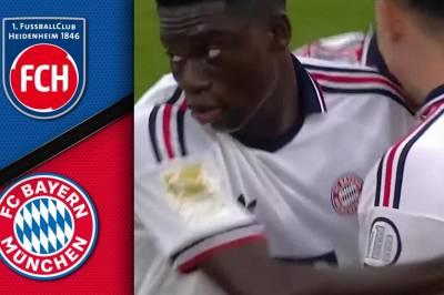 Se høydepunktene fra Heidenheim - Bayern Munchen