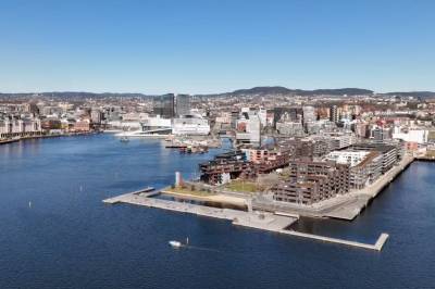 Med drone over sommer-Oslo