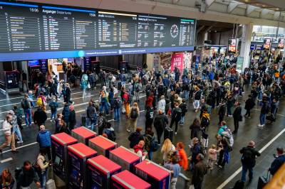 Færre forsinkede tog i 2025