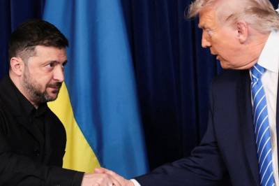 Trump om møtet med Zelenskyj: – Stor framgang