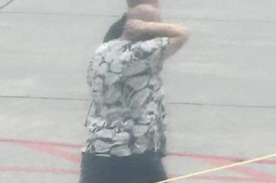Her er Jan Helge Andersen på Oslo lufthavn