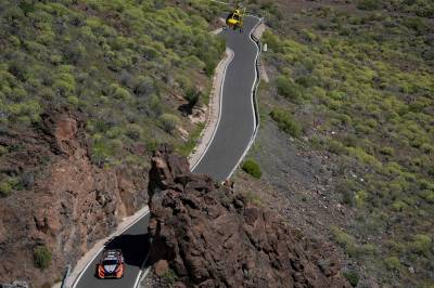 Rally: Oliver Solberg nærmer seg teten på Kanariøyene