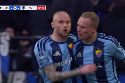 Tobias Pajbjerg Anker med selvmål for Djurgården
