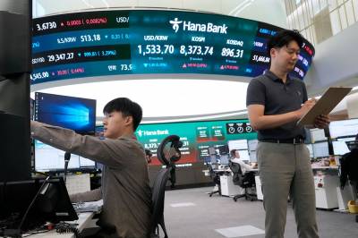 Handelsstans i Korea etter børsras