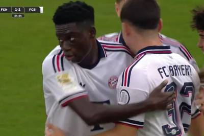 Felipe Chavez med scoring for Bayern Munchen