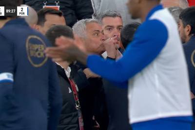 Kaosscener da Jose Mourinho ble utvist: – For hva er jeg usikker på?