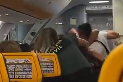 Her pågripes stjernen på flyet