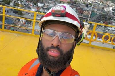 Yahye (25) hadde jobbet litt over en uke på Mongstad. Så ble han klemt i hjel.